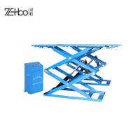 Elevador de tijera para coche de 220V eficiente/Solución de elevación de vehículos de elevación de puente