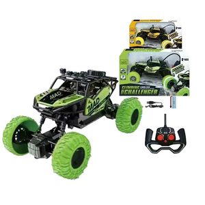 Voiture RC tout-terrain 4CH en plastique à l'échelle 1:16 avec câble USB rechargeable, jouet télécommandé pour enfants - Product Image 1