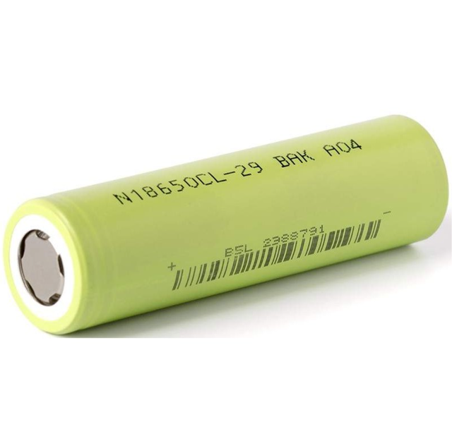 BAK N18650CL-29 2900mAh 3.6V 1/3C Original Discharge Cylindrical Lithium Ion Batteries Li-ion Cells Rechargeable Battery