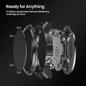 Para <span class=keywords><strong>Zeblaze</strong></span> <span class=keywords><strong>Stratos</strong></span> <span class=keywords><strong>2</strong></span> Plus GPS reloj inteligente altímetro barométrico para llamadas Bluetooth Monitor de ritmo cardíaco diseño impermeable Silicona - Product Image 2