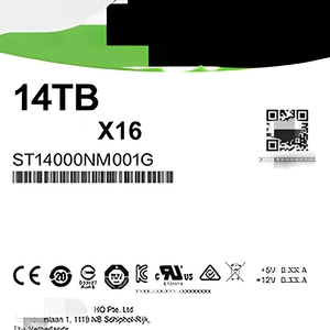 ฮาร์ดไดรฟ์ภายในสำหรับองค์กร ST14000NM001G ความจุ 14TB ขนาด 3.5 นิ้ว SATA 6Gb/s 7200RPM แคช 256MB สำหรับเซิร์ฟเวอร์ - Product Image 4