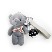 Porte-clés en peluche à prix compétitif personnalisé ours en peluche jouet en peluche pour enfants cadeau de Noël