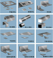 Presse hydraulique multifonctionnelle Découpe de tôle d'angle d'acier Poinçonneuses et cisailleuses