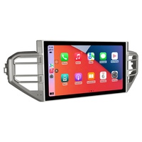 Radio de Auto con Pantalla Táctil IPS Tesla de 13.3 Pulgadas, Android Auto Inalámbrico, CarPlay, Reproductor Multimedia de DVD para Toyota Tundra 2022