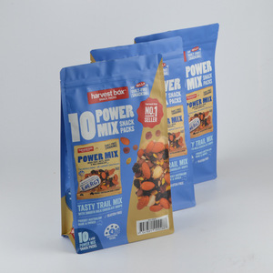 בית חרושת שקיות מזון ישיר מתכלה שקיות יחיד עבה רוכסן לעמוד על שקיות לחטיפים - Product Image 2