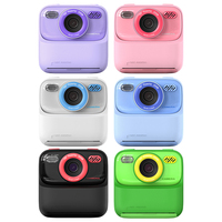 Cámaras Digitales de Juguete para Niños, Impresión de Fotos, Fotografía, Grabación de Video, Papel Térmico Portátil, Cámara de Impresión Instantánea para Niños