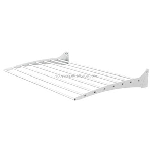 Tendedero plegable de 7 varillas para montar en la pared, 2025, calentador Vertical plegable para interiores y exteriores, tendedero Premium para interiores y exteriores - Product Image 3