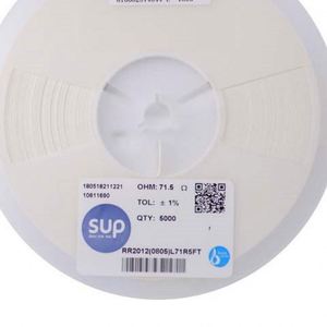 Factory Direct RR2012 0805L71R5FT 0805 2012 Resistors Chip Resistors SMD Resistors 71.5ohm 1% 1/8W Thick Film Resistor - Product Image 1