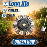 Kit d'embrayage robuste pour tracteur agricole, comprenant disque et plateau d'embrayage, pour pièces de rechange de machines agricoles