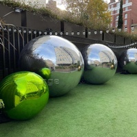 ANGE Boule miroir gonflable décorative Accessoires de fête Ballon pour décoration Boules colorées bon marché pour la maison et le jardin