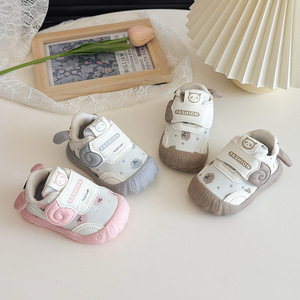 New Spring Mesh Toddler Walking <b>Shoes</b> Breathable Anti-slip Functional Sneakers For Baby Boys Girls - Product Image 1