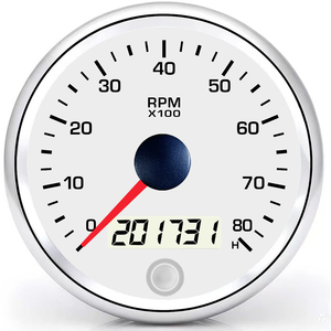 Tachymètre réglable 8000 tr/min 10000 tr/min pour <span class=keywords><strong>moteur</strong></span> <span class=keywords><strong>2</strong></span> ou 4 <span class=keywords><strong>temps</strong></span> à 1, <span class=keywords><strong>2</strong></span>, 3, 4, 5, 6 ou 8 cylindres - Product Image 2