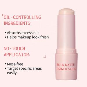 Bâton hydratant Mat <span class=keywords><strong>Primer</strong></span> Stick Contrôle de l'huile Soulage la peau sèche Hydratation à long terme Ensemble de maquillage pour le visage - Product Image 2