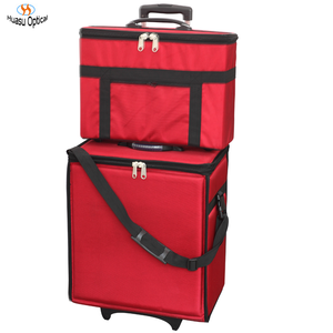 Kính quang học dụng cụ hiển thị Vali Kính mắt Khay lưu trữ <span class=keywords><strong>container</strong></span> Organizer Kính mát hiển thị trường hợp xe đẩy Set - Product Image 5