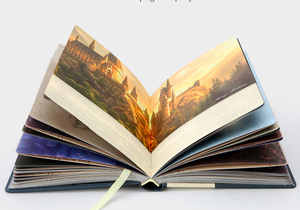 <span class=keywords><strong>Cuaderno</strong></span> <span class=keywords><strong>de</strong></span> <span class=keywords><strong>Escritura</strong></span> con Encuadernación Térmica Magic World A5, 128 Hojas, Diseño Retro, Colorido, con Tapa Dura, Libro <span class=keywords><strong>de</strong></span> Diario, Regalo - Product Image 6