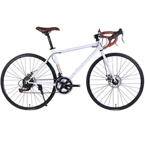 Shimano 700C High Carbon Steel Bicycle with 12/14/16 Speed Disc Brakes Alloy and Aluminum Road Racing Bike