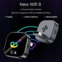 Mini Convertidor Portátil USB para CarPlay y Android Auto con GPS Integrado, Adaptador CarPlay Compatible con Modelos de Auto a partir de 2016