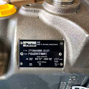 Pompe à piston Parker PV032R1K1A4NFTZ-PVAC1PTMNS fabriquée en Allemagne, pompe hydraulique à double sens de débit avec soulagement de pression pour la métallurgie - Product Image 1