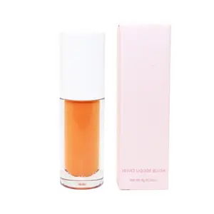 Organic Top Selling Private Label Pink Make Up Blush Liquid Blush For Cheek Face And Contour Makeup