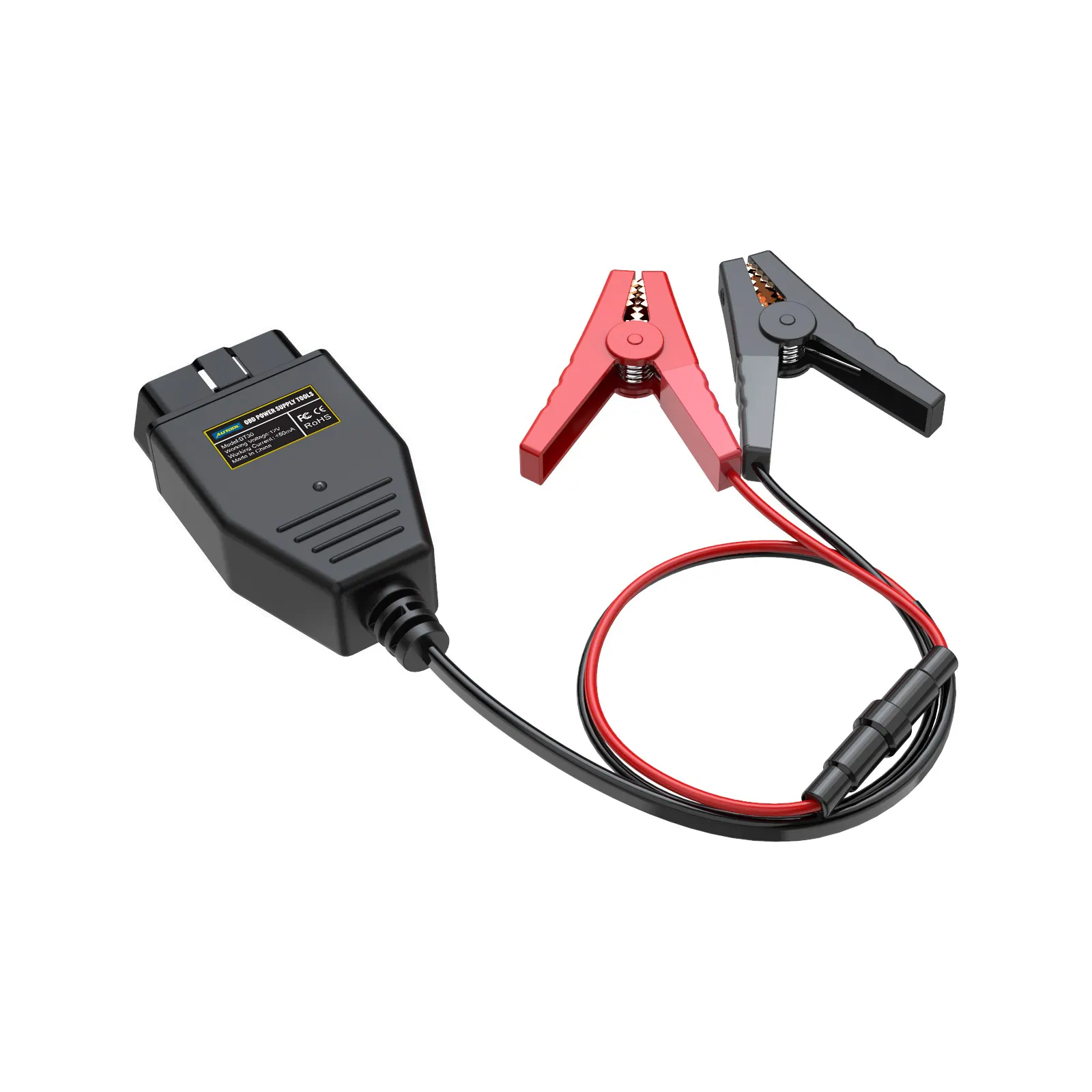 Fabriek Oem Autool BT30 Auto Ecu Obd Batterij Oplader Power Clip Met OBD2 Stekker Kabel Auto Batterij Clip