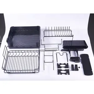 The hottest product on the market kitchen dish drier rack stainless dish rack drying rack kitchen