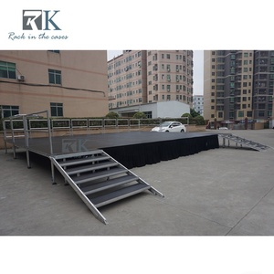 RK Modular Aluminum Beyond <b>Stage</b> Portable Four Legs Quick Install <b>Stage</b> <b>Platform</b> - Product Image 4