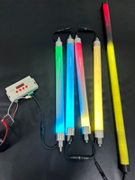 Compatible con el Software Madrix, Luz Giratoria para Eventos, Espectáculos, Fiestas, DJ, Luz LED Madrix, Luces de Tubo para DJ, Blancas