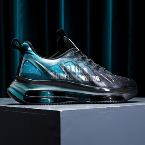 Zapatos para hombre, zapatillas deportivas informales con amortiguación de aire de doble capa con absorción de impacto, novedad de otoño, zapatillas para correr - Product Image 6