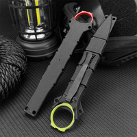 176 extérieur tactique lame fixe survie chasse couteau 440C acier lance Point Kydex caoutchouc gaine bricolage Camping cadeaux