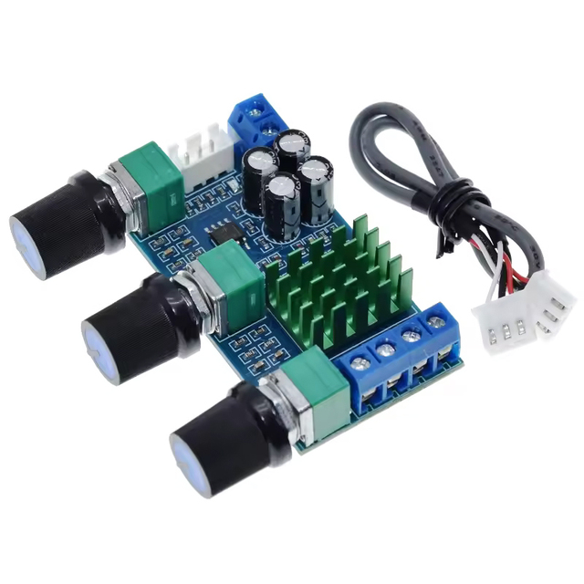 XH-M567 TPA3116D2 Dual-channel Stereo High Power Digital Audio Power Amplifier Board Audio Power Amplifier Board 80W*2