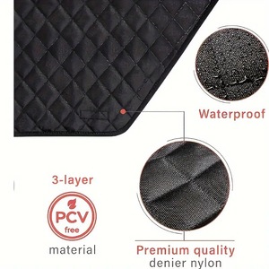Protection de porte de voiture pour animaux de compagnie, tapis de protection épaissi pour portière latérale de voiture, protection anti-rayures et anti-salissures pour vitres de voiture - Product Image 3