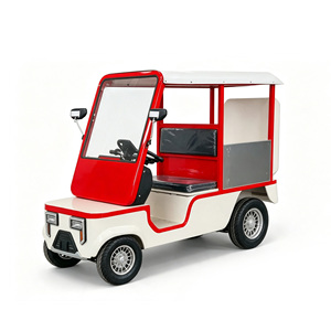 Voiturette de golf électrique Holladay 800W à <span class=keywords><strong>2</strong></span> <span class=keywords><strong>places</strong></span>, quadricycle électrique pliable avec plateau de chargement arrière, vélo électrique à quatre roues avec toit - Product Image 1