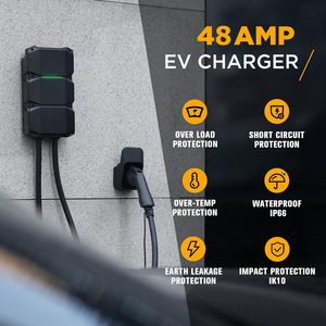 Station de recharge intelligente 40 11,5 kW avec contrôle par application Wi-Fi compatible avec toutes les voitures - Product Image 2