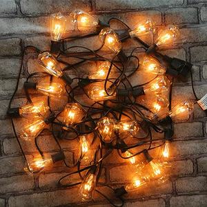 Lumières de décoration de mariage de jardin de <span class=keywords><strong>terrasse</strong></span> extérieure de balcon avec guirlande en verre vintage St38 Edison, différentes longueurs personnalisables - Product Image 6