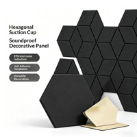 Panneaux acoustiques en feutre auto-adhésifs en fibre de polyester, insonorisants et absorbants le son, pour mur photo moderne, art de la maternelle