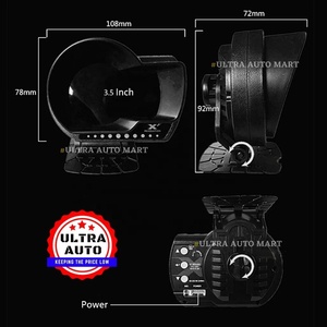 มาตรวัดดิจิตอลอัจฉริยะ <span class=keywords><strong>LUFI</strong></span> <span class=keywords><strong>XF</strong></span> OBD2 สำหรับรถยนต์ แสดงค่า AFR, RPM, ระดับน้ำมันเชื้อเพลิง, อุณหภูมิน้ำมันเครื่อง, ความเร็ว, อุณหภูมิน้ำ, แรงดัน, ตำแหน่งเกียร์ รุ่นภาษาอังกฤษ - Product Image 3