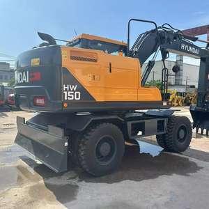 Excavadora de Ruedas Mediana HYUNDAI HW150, Marca China de Gran Venta, Alta Calidad con Precio de Fábrica - Product Image 4