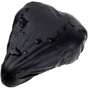 Funda impermeable para asiento de motocicleta, cubierta protectora para asiento de bicicleta y vehículo eléctrico, color negro - Product Image 2