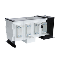 Commutateur de transfert automatique (ATS) PKQ3-800A 4P Classe PC, inverseur de source double alimentation, interrupteur 3 pôles, montage sur rail DIN, 50Hz/60Hz, garantie 18 mois