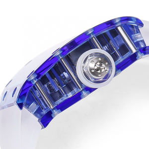Montre squelette transparente haut de gamme pour homme – Montre de luxe pour événements rock, rassemblements de motards et soirées décontractées - Product Image 3