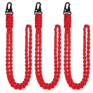 Cordón Multiusos Resistente de Paracord 550, Llavero Trenzado con Clip de Liberación Rápida para Caza, Senderismo y Accesorios Tácticos - Product Image 4