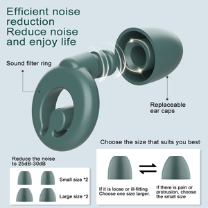 Chuyên nghiệp Silicone nút tai cho nhạc sĩ giảm tiếng ồn Bộ lọc buổi hòa nhạc Độ nhạy thính giác bảo vệ thoải mái nút tai - Product Image 6