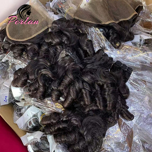 Extensiones de Cabello Humano Natural Rizado del Templo del <span class=keywords><strong>Sur</strong></span> de la India, Directamente de Fábrica, Rizado Natural Indio - Product Image 6