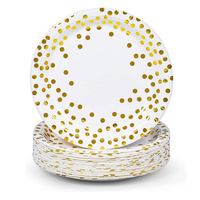 Assiettes en papier jetables de 8 pouces pour enfants, fournitures de fête, vente en gros