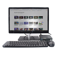 Nouveau mini PC de bureau haute performance à faible consommation, 32 Go de RAM DDR5, 4 USB 3.0, processeur Core i5 Quad Core, SSD, utilisation professionnelle, passerelle IoT