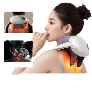 Masajeador Multifuncional de Hombros y Cuello con Compresión Caliente, Control Remoto por Voz y Funciones de Masaje Cervical - Product Image 1
