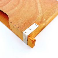 Neue Manuelle Imkerwerkzeuge Koreanischer Typ Hölzerne Bienenrahmenfuttertröge Tannenholz Bienenstockrahmen Chinesische Imkereiausrüstung