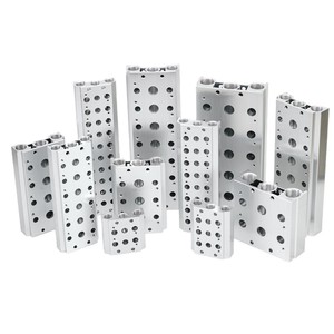 Collecteur de vannes solénoïdes 4V210-08 en alliage d'aluminium, port 1/4 po, température normale, pour usage industriel - Product Image 1