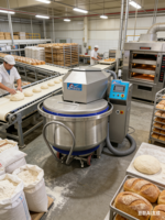 Mélangeur à spirale industriel de 300 kg, grand modèle, amovible, pour pâtisserie, équipement de boulangerie pour usine alimentaire