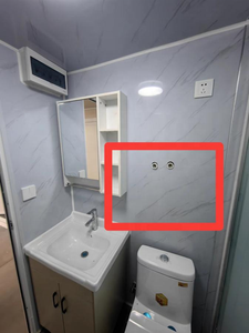 XH produsen grosir toilet portabel wadah kabin toilet kamar mandi toilet umum - Product Image 6